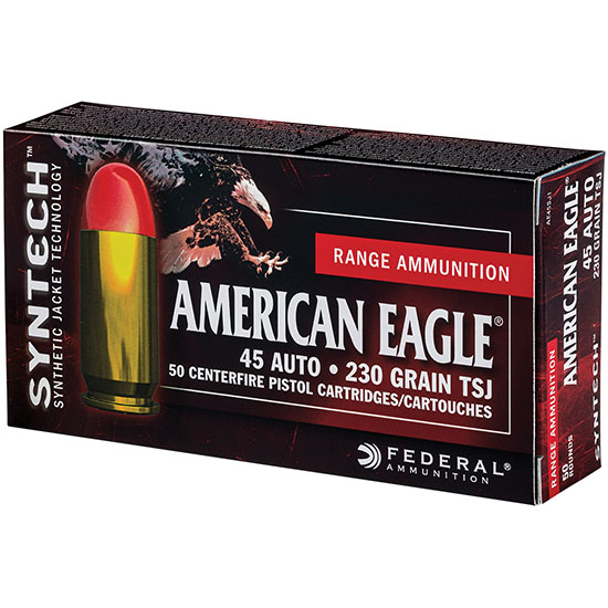 FED AMERICAN EAGLE 45ACP 230GR TSJ 50/10 - Sale